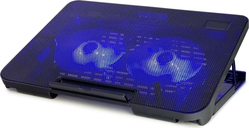 CONCORD C-883 2 Fan Lighted Stand Laptop Cooler