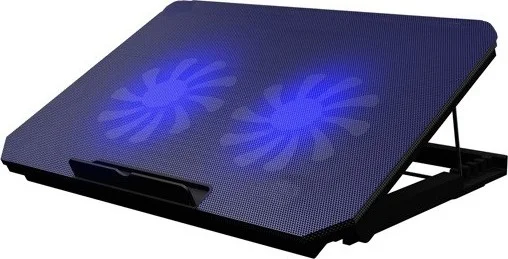 CONCORD C-883 2 Fan Lighted Stand Laptop Cooler