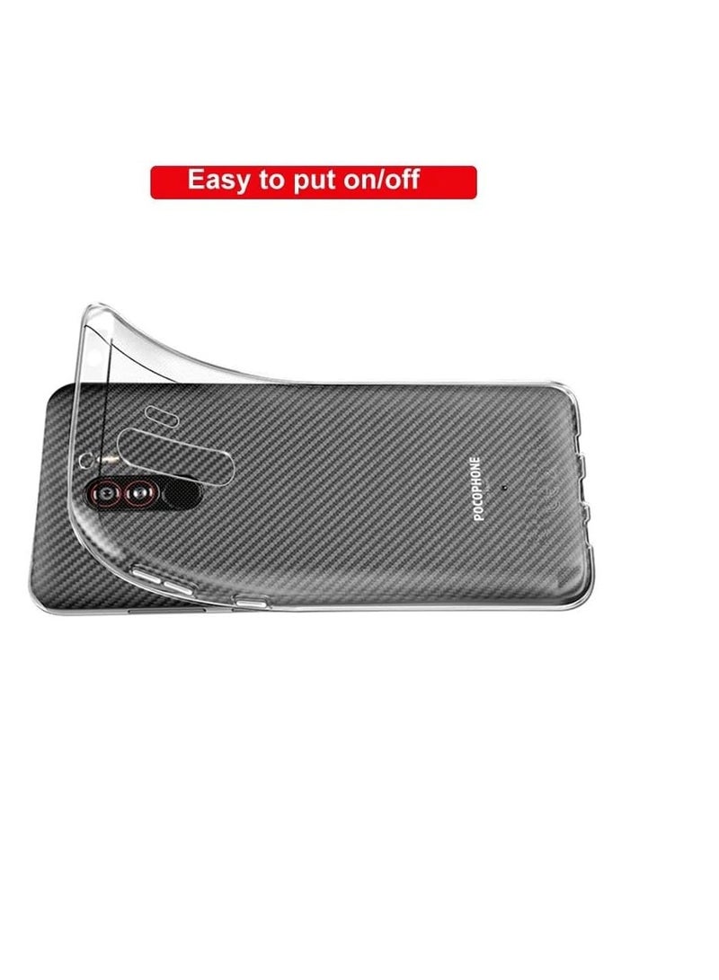 Compatible with Xiaomi Poco F1 Clear Flexible Case