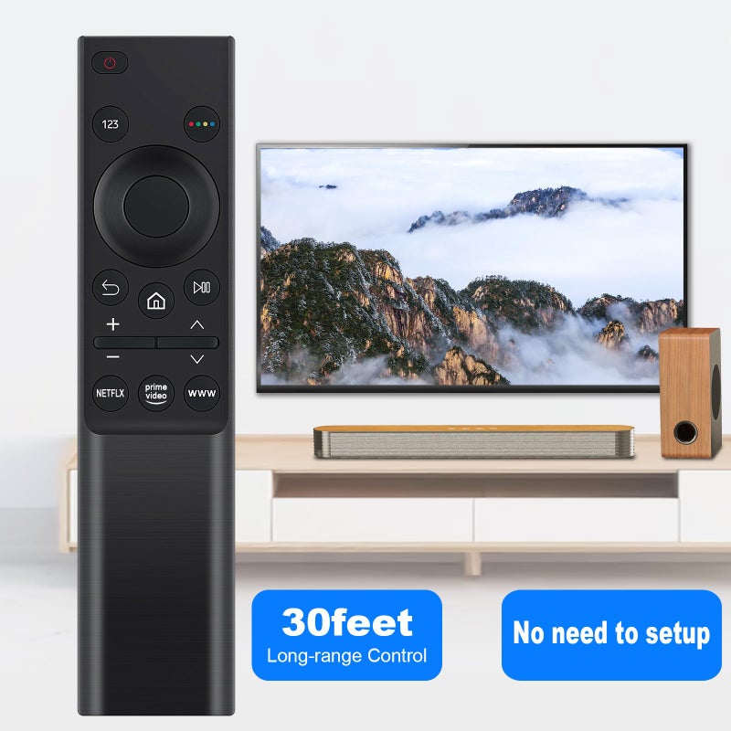 Vinabty جهاز تحكم عن بُعد BN59-01358D بديل يناسب تلفزيونات سامسونج AU7000 UHD 4K سمارت LCD LED UHD QLED 4K HDR - Image 4