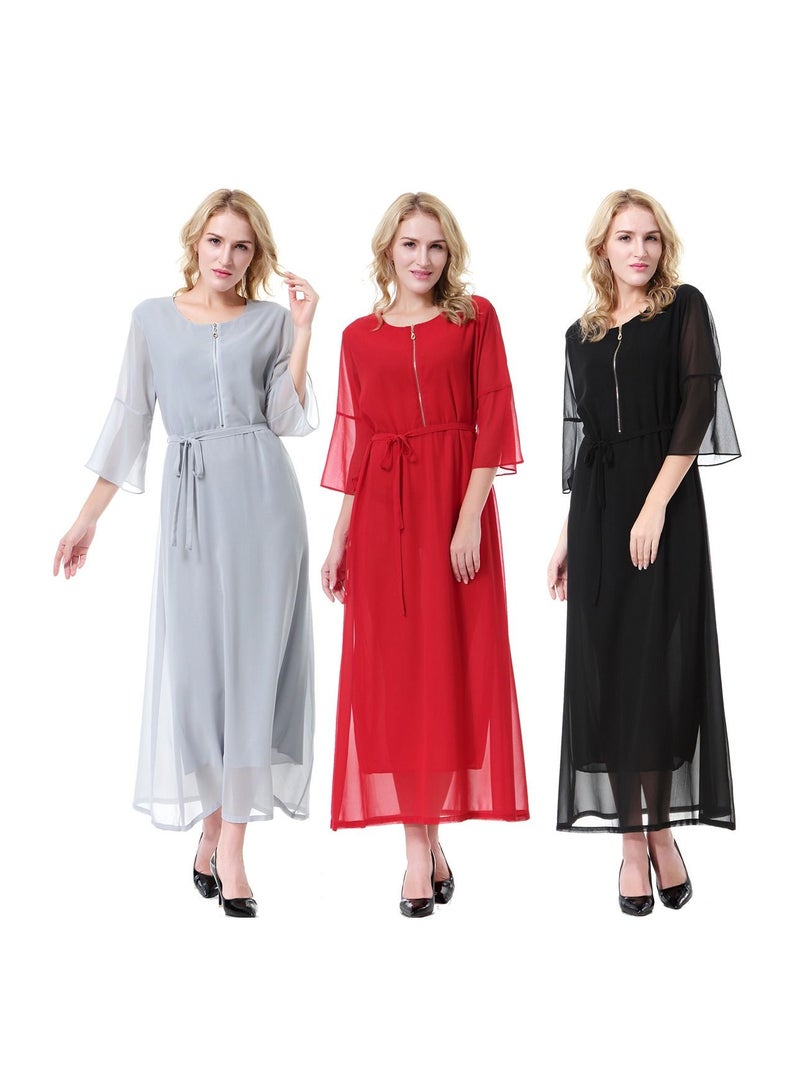 Loquat Lady wool peach Dress - Image 4