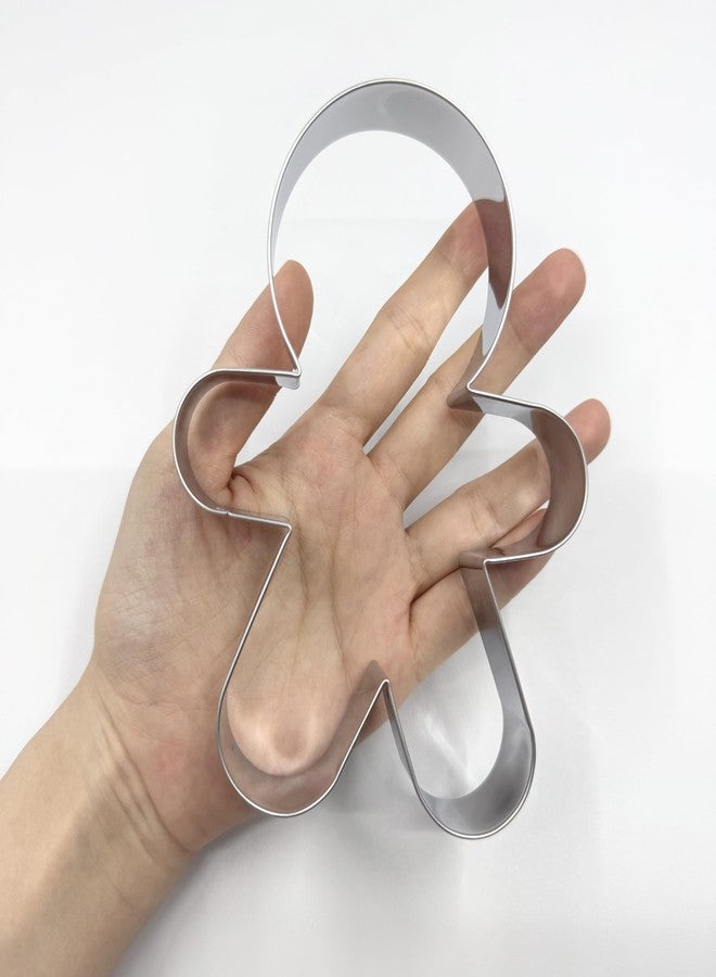 LILIAO Gingerbread Man Cookie Cutters 3-Pc Set, 3 Sizes: 5.31", 4.13", 3.07" - Image 5