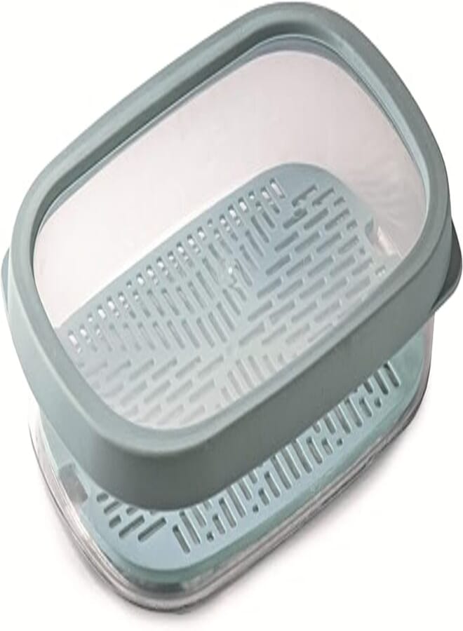 Snips | Aroma Saving Container - Aroma Slice Saver | 1,50 Lt | Internal Grid | Airtight | 28,5 x 20,5 x 4,5 cm| Made in Italy