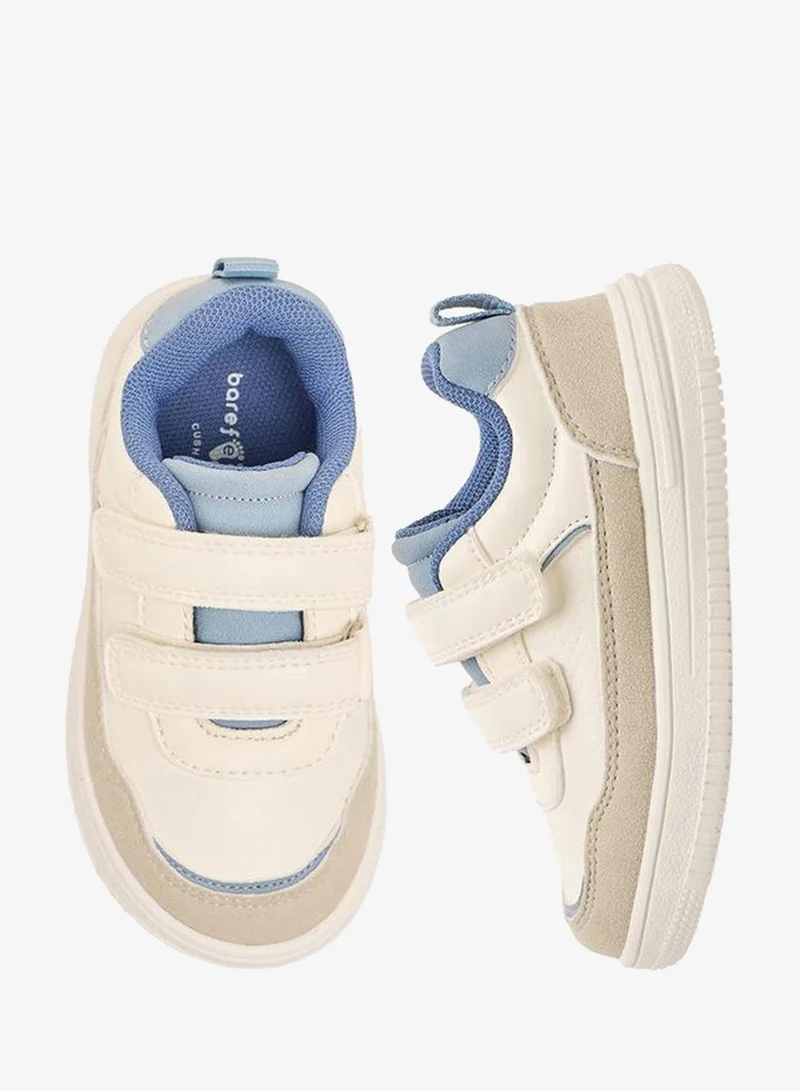 Barefeet Boys Colourblock Hook & Loop Sneakers