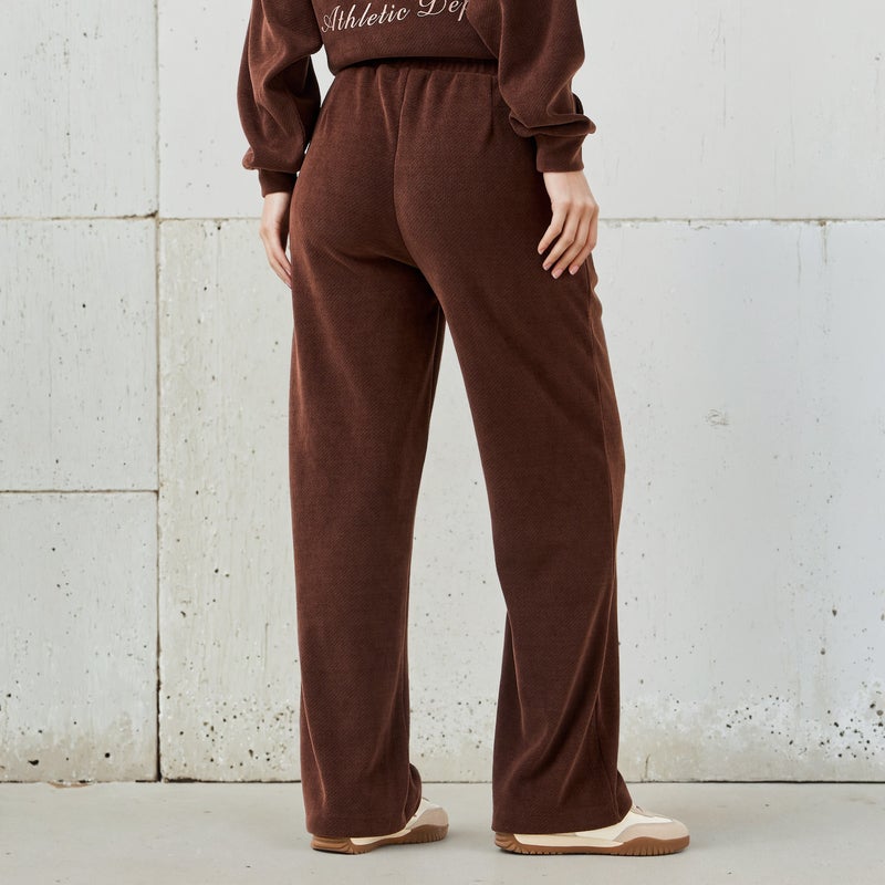 SP Characters Mid-Rise Polyester Blend Track Pants with Snoopy Embroidery - Image 4