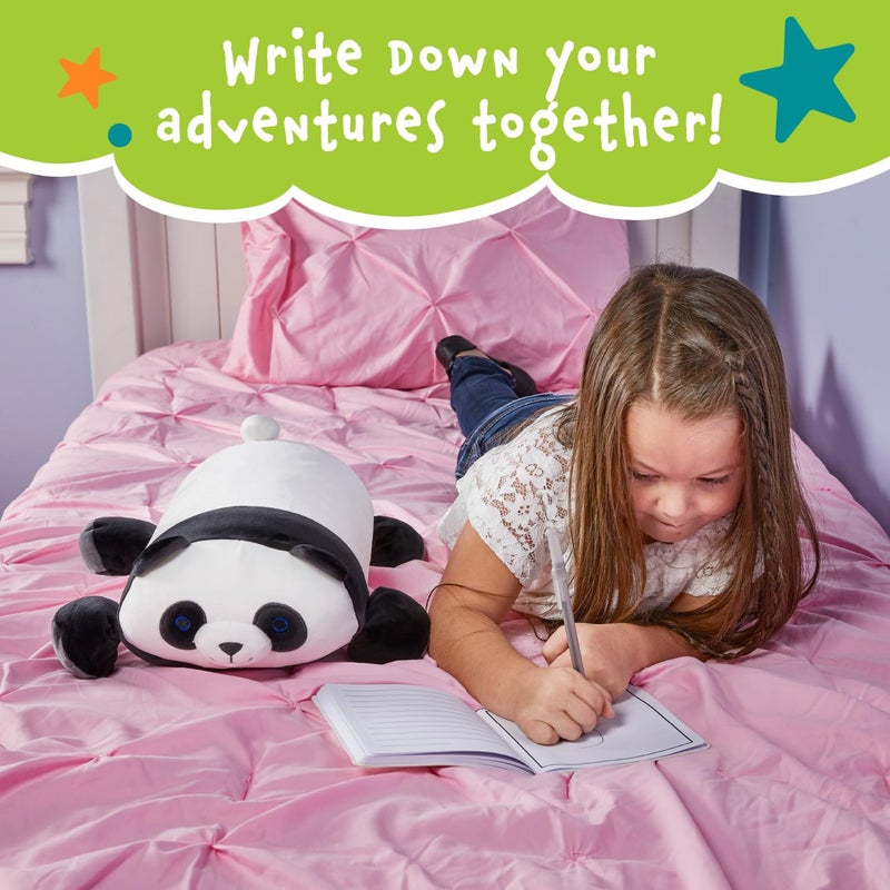 MEMORY MATES MEMORY MATES Booski The Panda Memory Foam Pillow Plush 15  Stuffed Animal  - Image 4