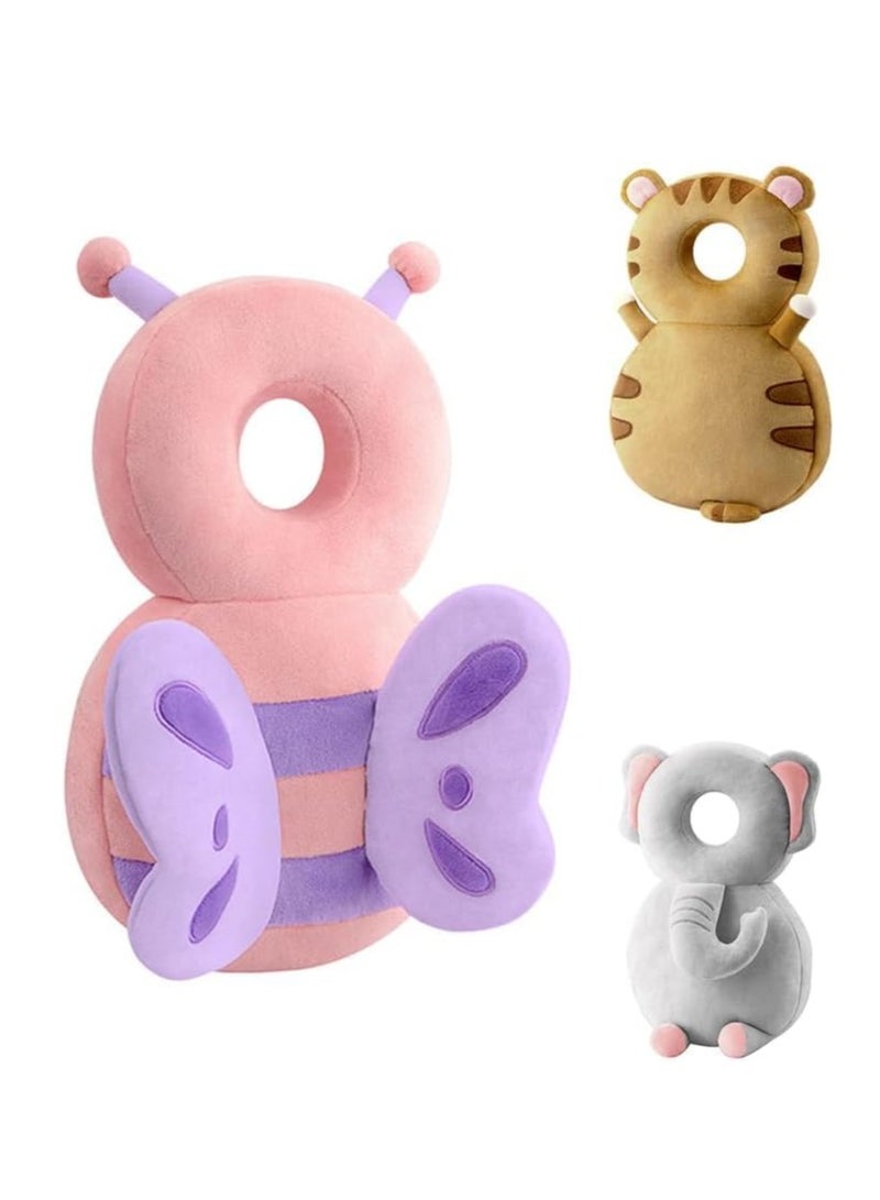 TRASSLE Baby Head Protector,Toddler Baby Head Protection Cushion Backpack,Adjustable Infant Support Head Pillows Soft Baby Nursery Pillows for Crawling & Walking  - Image 1