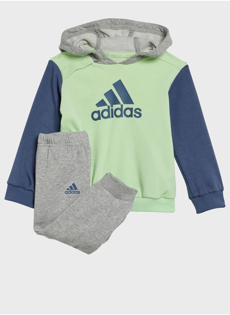 Adidas Essentials Colorblock Jogger Set Kids
