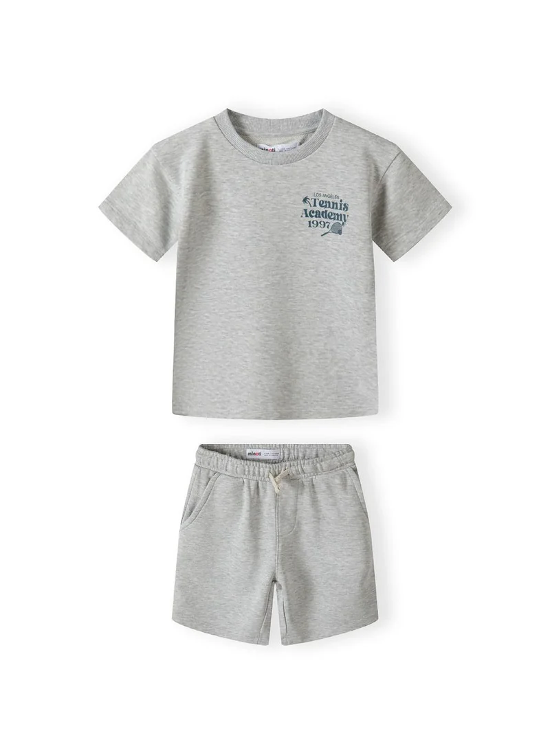 مينوتي Kids Boys  Short Sleeve T-Shirt And Shorts Set