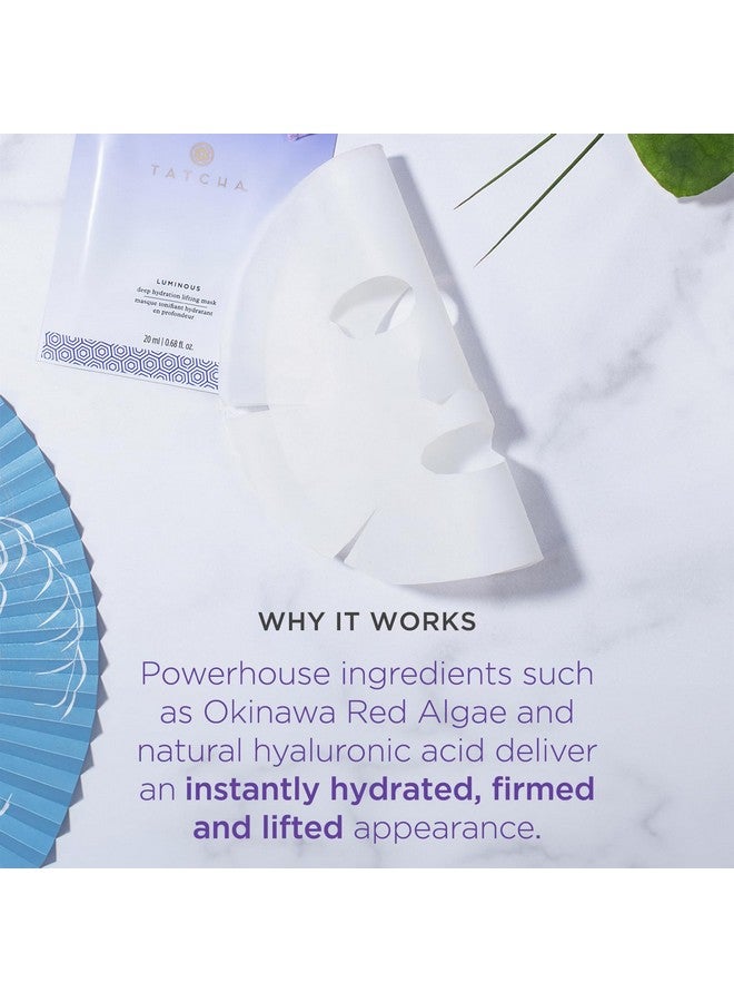 TATCHA قناع أتشا المضيء للترطيب العميق ورفع البشرة ; قناع للاستخدام الفردي لبشرة مضيئة 20 مل ; 0.68 أونصة - Image 5