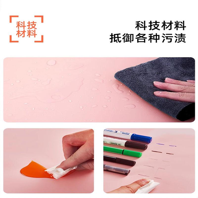 Popular leather table mats, PVC tablecloths, waterproof and oil-proof student desk mats, stain-resistant coffee table mats, dining table mats, silicone desktop mats - Image 3