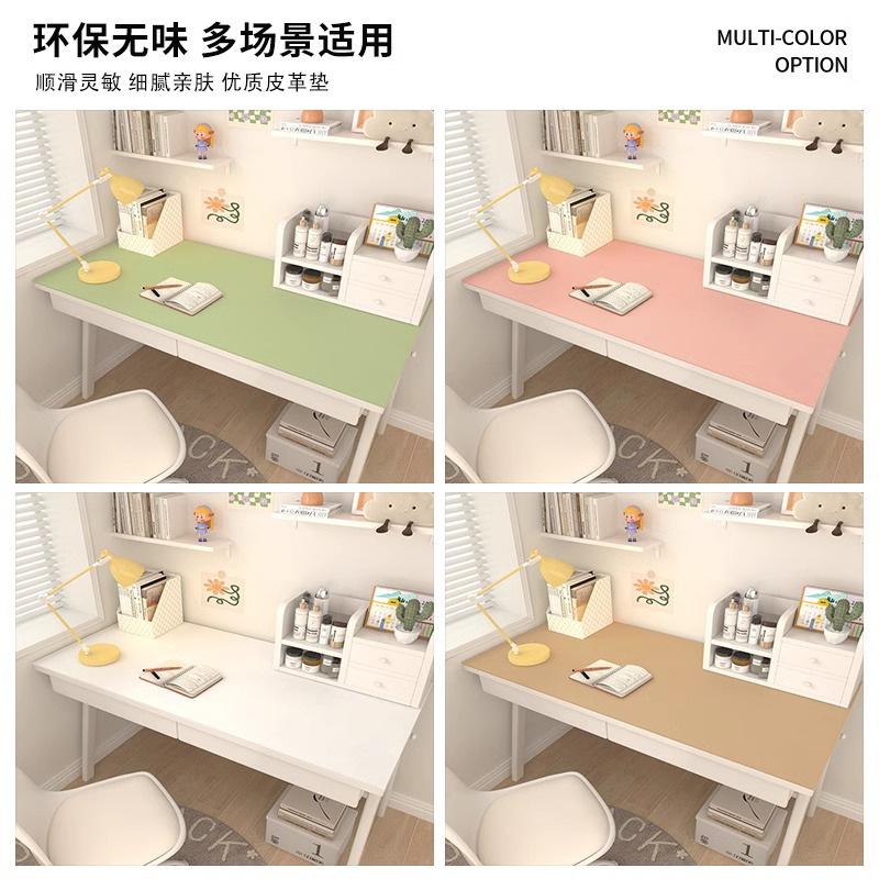 Popular leather table mats, PVC tablecloths, waterproof and oil-proof student desk mats, stain-resistant coffee table mats, dining table mats, silicone desktop mats - Image 5