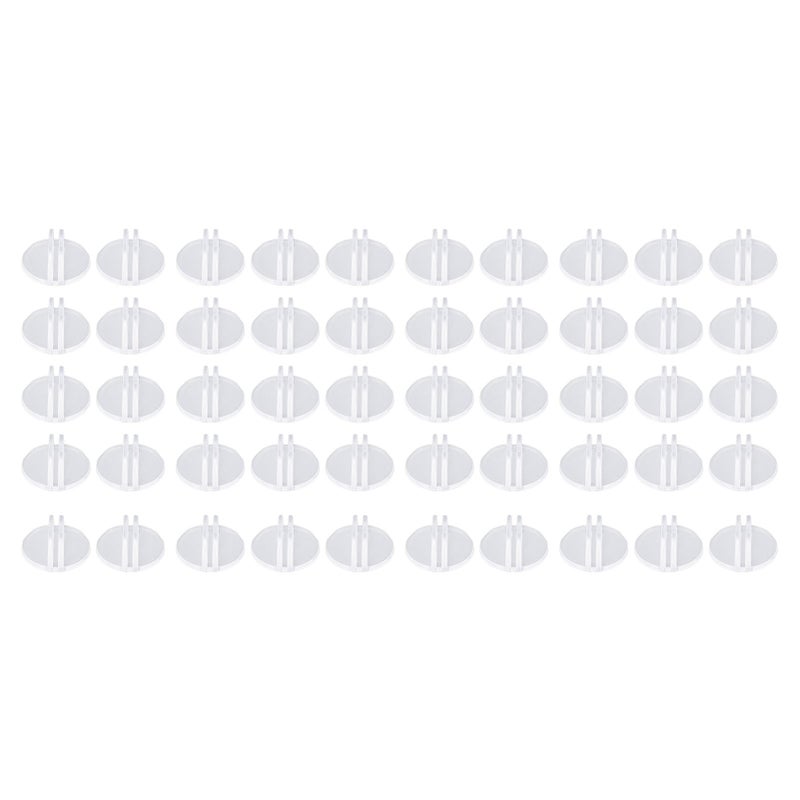 50PCS Game Card Stand Transparent Plastic Multifunctional Paper Board Card Stand for Handcraft - Image 1
