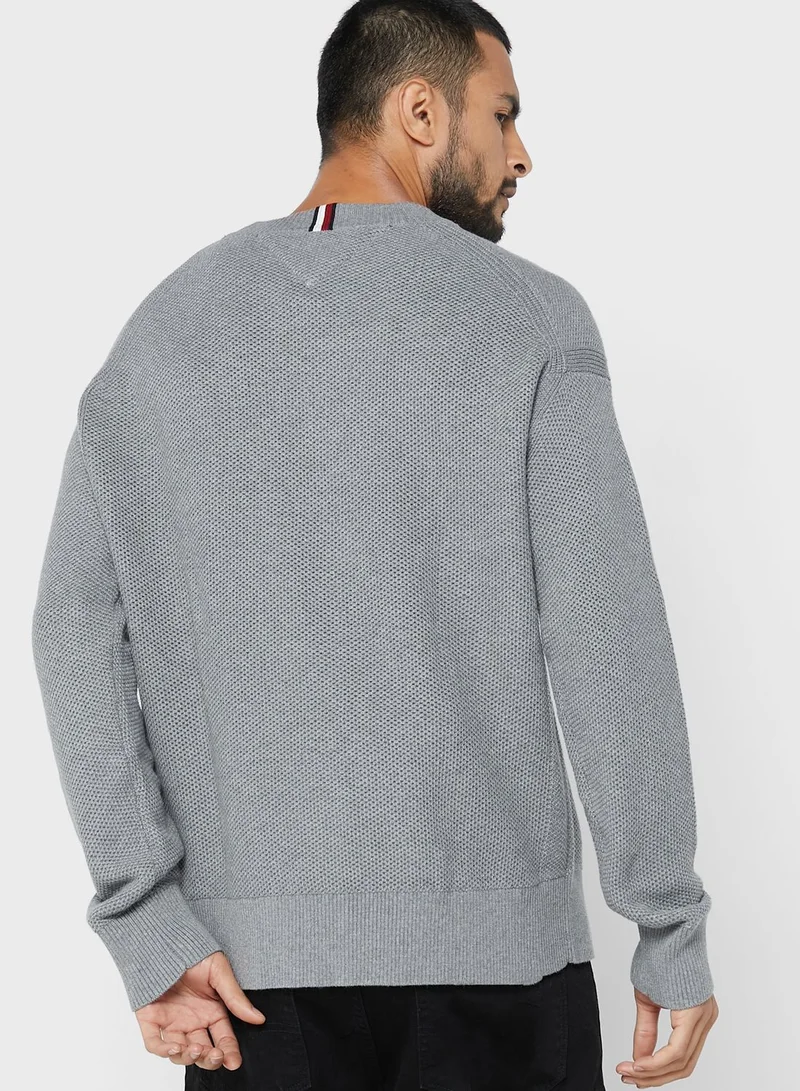 TOMMY HILFIGER Logo Knitted Sweater