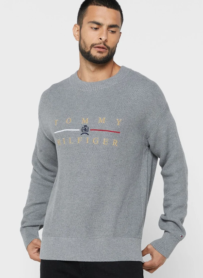 TOMMY HILFIGER Logo Knitted Sweater