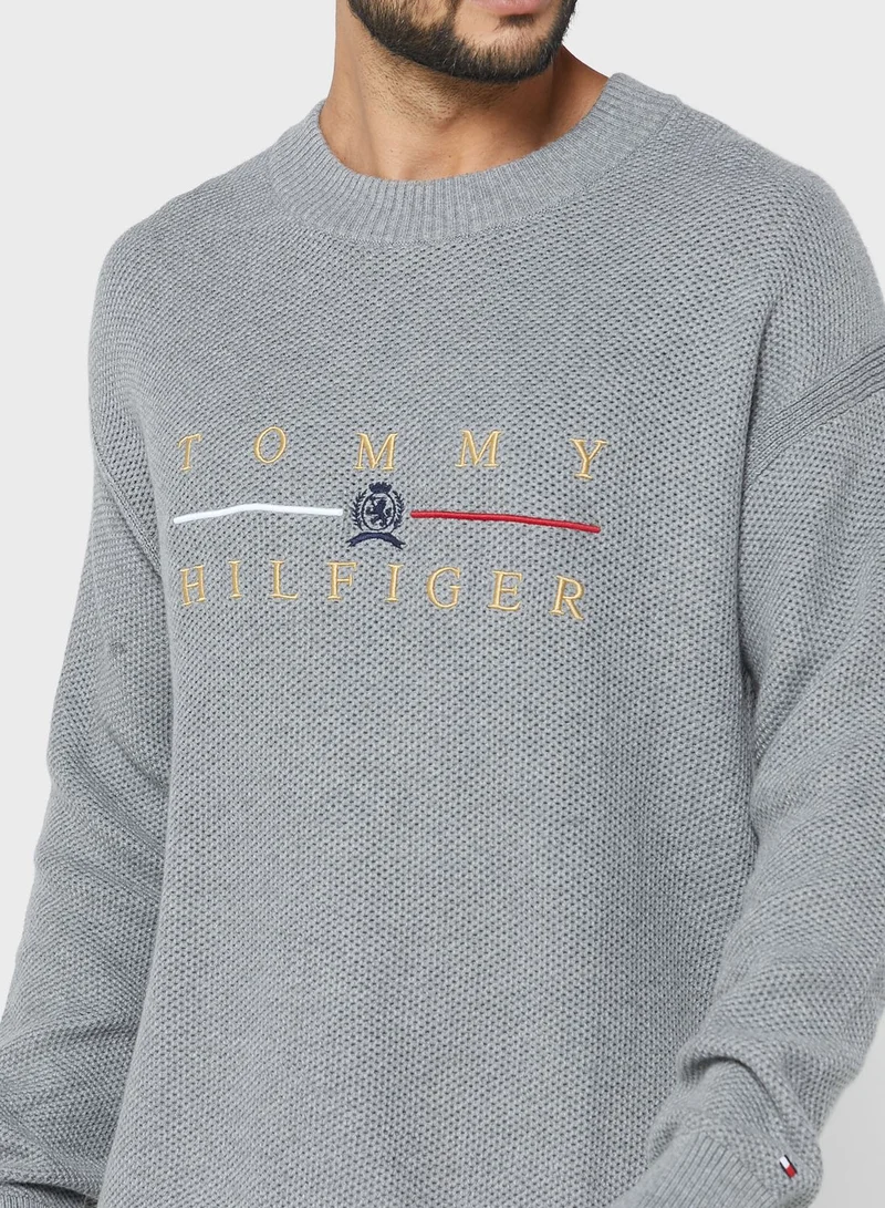 TOMMY HILFIGER Logo Knitted Sweater