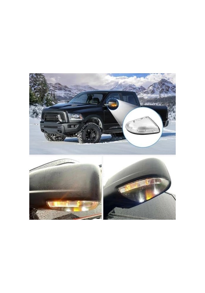 Wivplex LED Side Mirror Turn Signal Light for Dodge Ram - Image 4