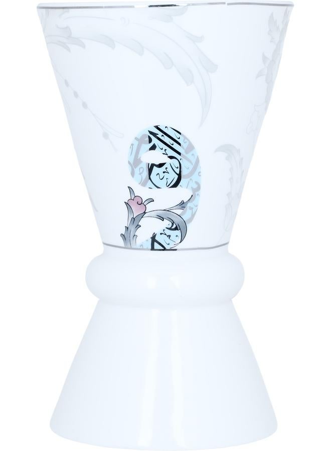 Alsaif Porcelain Incense Burner 11 X 11 X 18 Cm White  - Image 1