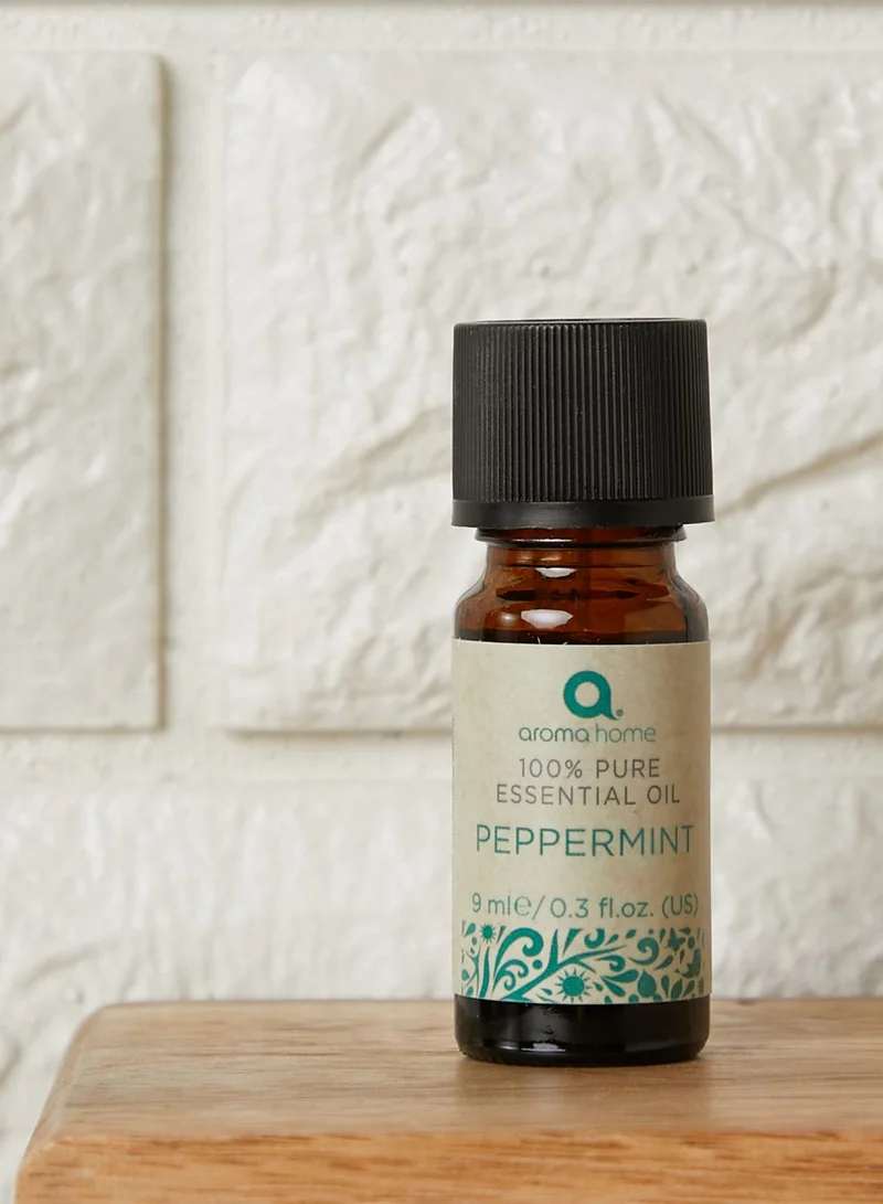 Aroma Home Peppermint Pure Essential Oil 9Ml