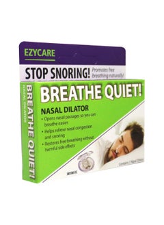 EZYCARE BREATHE QUIETER NASAL DILATOR