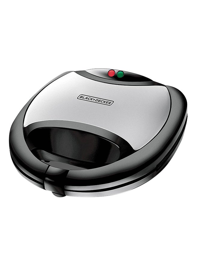 BLACK+DECKER Portable 2 Slot Sandwich Maker 750 W TS2000-B5 Black - Image 1