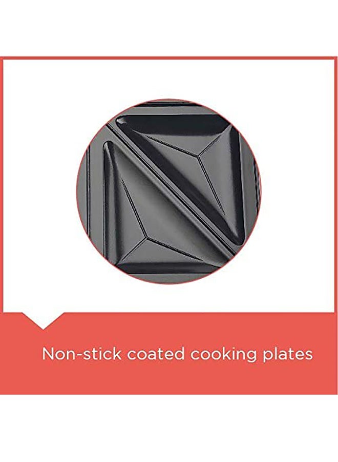 BLACK+DECKER Portable 2 Slot Sandwich Maker 750 W TS2000-B5 Black - Image 5