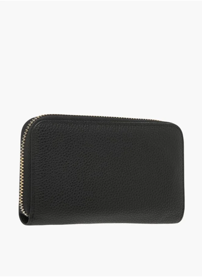 Flora Bella By Shoexpress Womens Textured Zip Around Wallet