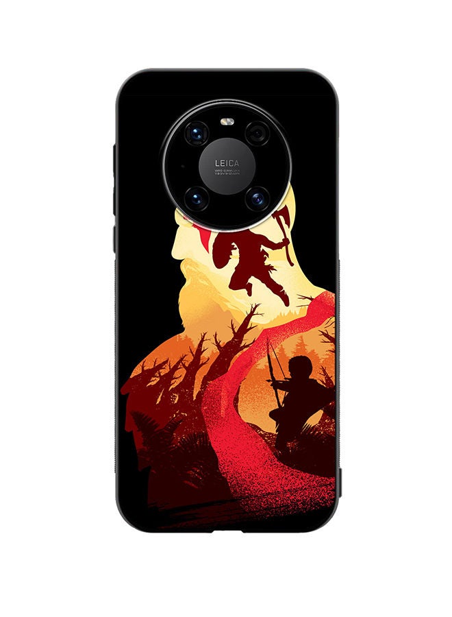 VR CREATIVE Protective Case Cover For Huawei Mate 40 God Of War Design Multicolour - Image 1