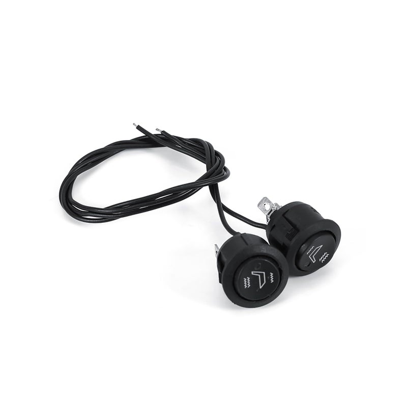 Universal 3 Pin Round Car Seat Heater Switch Fast Heating Durable Plastic Metal - Image 4