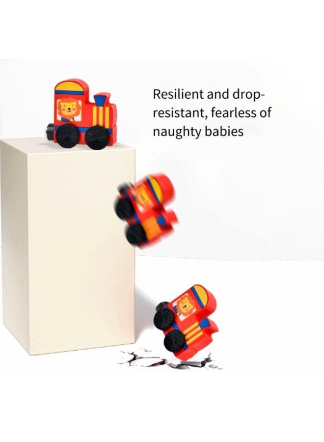 1 set Colorful Magnetic 0-10 Number Train -  Montessori Learning Toy, Wooden Educational Toy for, Enhances Hand-Eye Coordination & Cognitive Skills, Fun Family Activity | Learning While Playing, Educational Toys And Game, Perfect for Parties & Holiday Gifts - Image 5