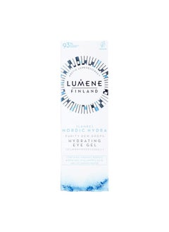 Lumene Purity Dew Drops Hydrating Eye Gel - Dark Circle Eye Cream with Hyaluronic Acid & Under Eye Serum + Puffy Eyes Treatment, 15ml  - Image 2