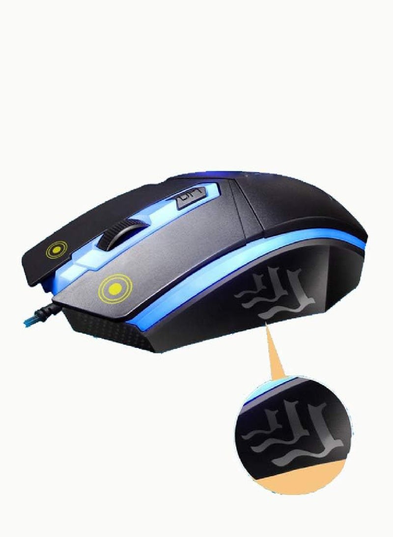 G21 Mechanical Wired Keyboard and Gaming Mouse Set with Multi-Color Flexible LED Lighting and Large 20x30 cm Mouse Pad USB Wired Design for Windows PCs Ideal for Professional and Long Gaming Sessions Daily Use - Image 5