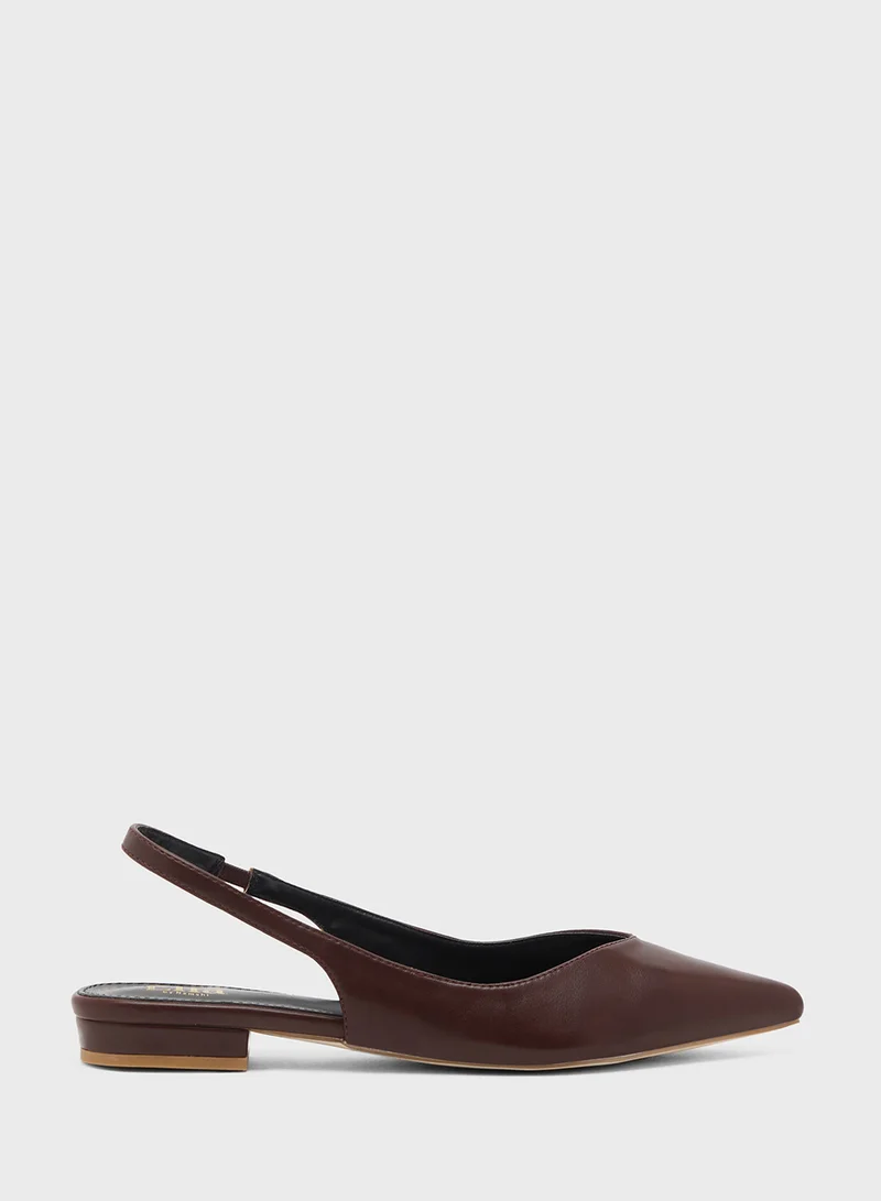 ELLA Ladies Slingback Ballerina