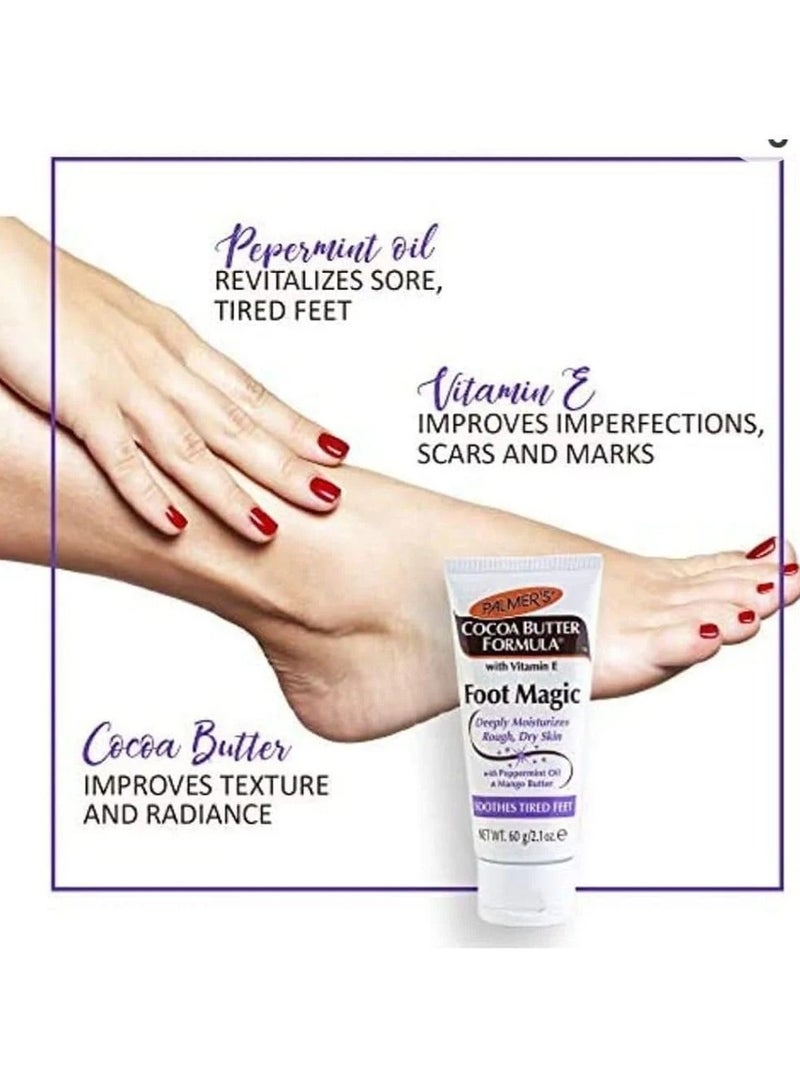 بالمرز مرطب القدم بتركيبة الكاكاو والزبدة - 60 جم - Image 4