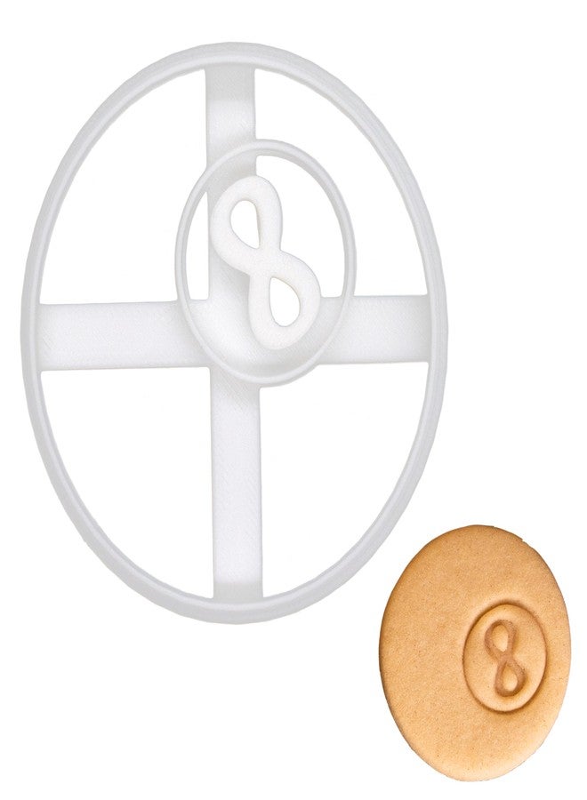 Bakerlogy 8-ball Cookie Cutter, 1 piece - Bakerlogy - Image 1