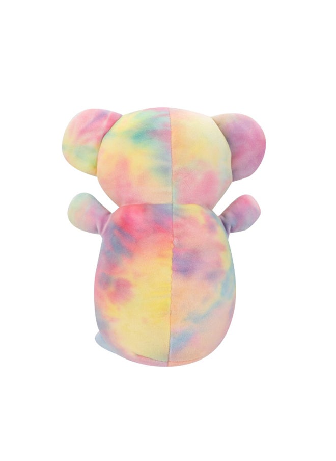 Squishmallows 10 بوصة كاتيا قوس قزح صبغة كوكا هاجمي ، لعبة محشوة مرخصة رسميًا من كيليتو ، لعبة ناعمة ملونة ، هدية للأطفال والفتيات والأولاد ، لعبة قابلة للغسل ومسطحة متعددة الألوان لجميع الأعمار  - Image 4