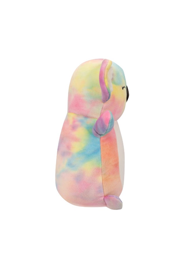 Squishmallows 10 بوصة كاتيا قوس قزح صبغة كوكا هاجمي ، لعبة محشوة مرخصة رسميًا من كيليتو ، لعبة ناعمة ملونة ، هدية للأطفال والفتيات والأولاد ، لعبة قابلة للغسل ومسطحة متعددة الألوان لجميع الأعمار  - Image 3