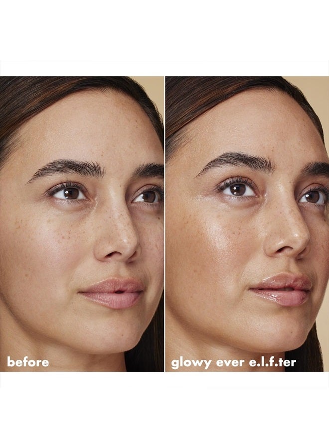 elf قطرات البرونزر من SKIN، برونزر سائل للوجه والبشرة، ذهبي وردي - Image 5