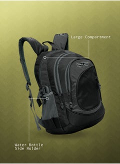 PARAJOHN Classic Students School Backpack Black  - Image 3
