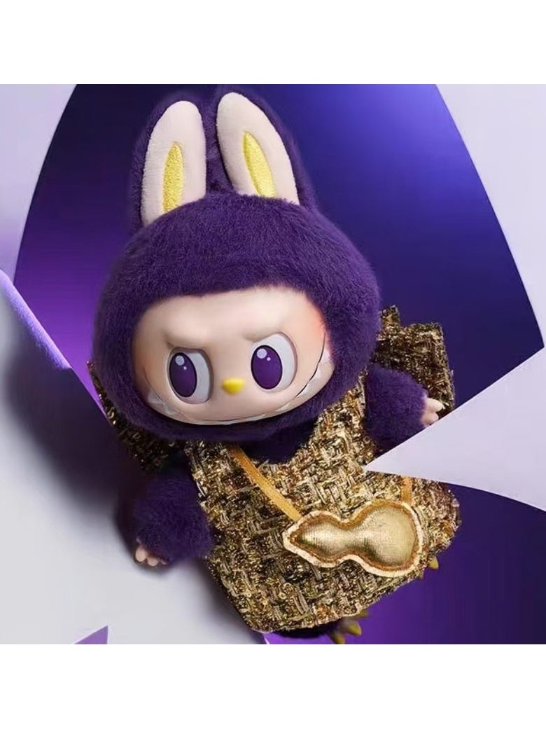 POP MART POPMART/LABUBU/Milan Fashion Week 2.0 bag pendant cloth golden erfly Milan  - Image 3