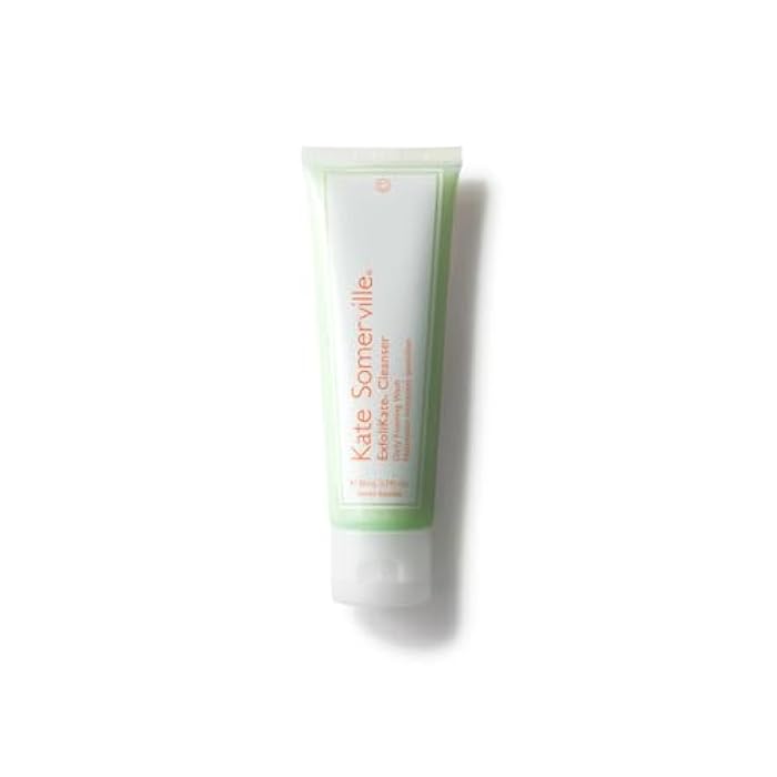 Kate Somerville ExfoliKate Cleanser – Daily Exfoliating Foaming Face Wash – Clinically Formulated Glycolic Acid and Lactic Acid Gentle Facial Scrub - Image 1