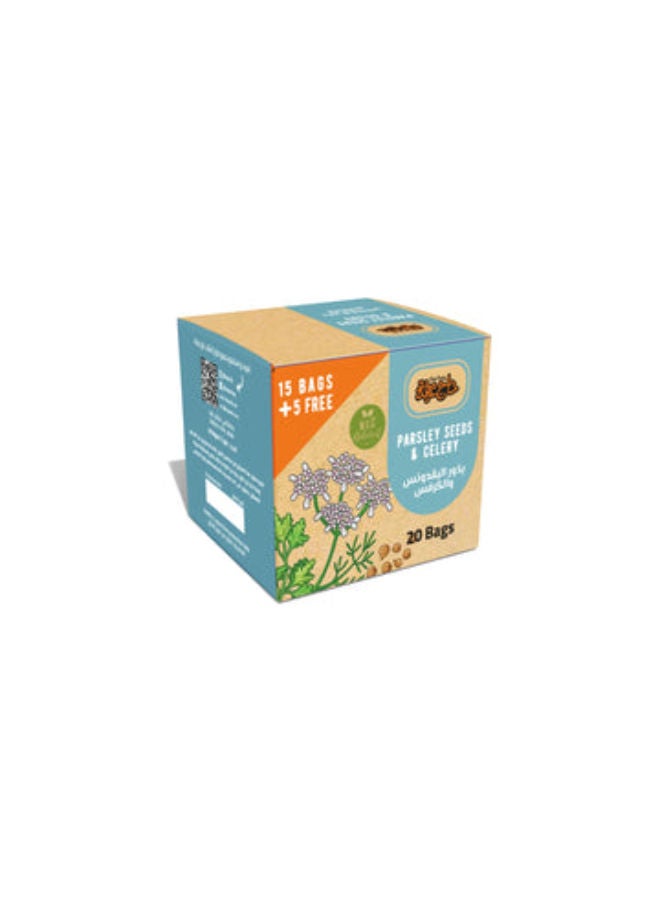 Parsley Seeds & Celery - 20 Herbal Teabags