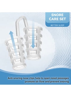 RTYY 8 Pcs Nose Vents Snoring Plug, Reduce Snoring Aid  Sleep aid Device Quieter Restful Sleep，Anti-Snoring Device, Ease Breathing Anti Snoring Effective Snoring Solution, Snore Stop.  - Image 5