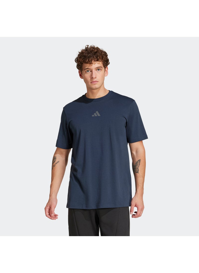Adidas Training Yoga Body Mind Stretch Graphic T-Shirt - Image 1