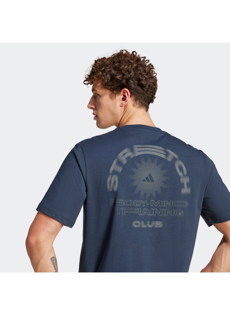 Adidas Training Yoga Body Mind Stretch Graphic T-Shirt - Image 4