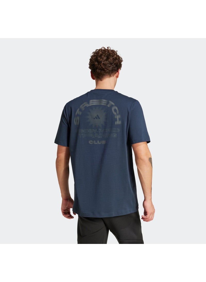 Adidas Training Yoga Body Mind Stretch Graphic T-Shirt - Image 2