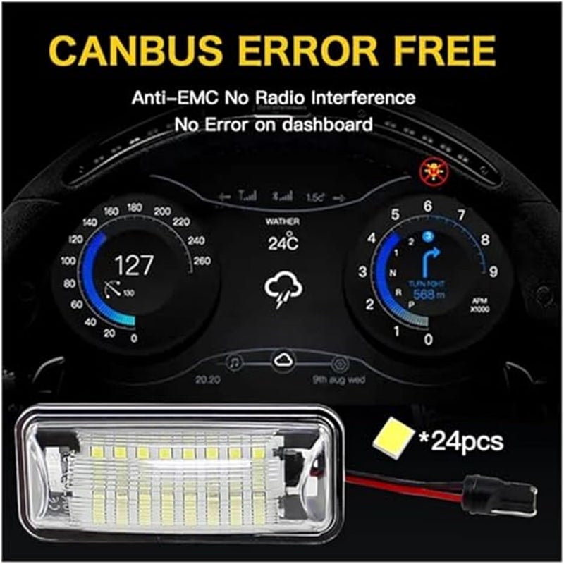 Wivplex 2PCS License Plate Light for Scion FRS - Image 2