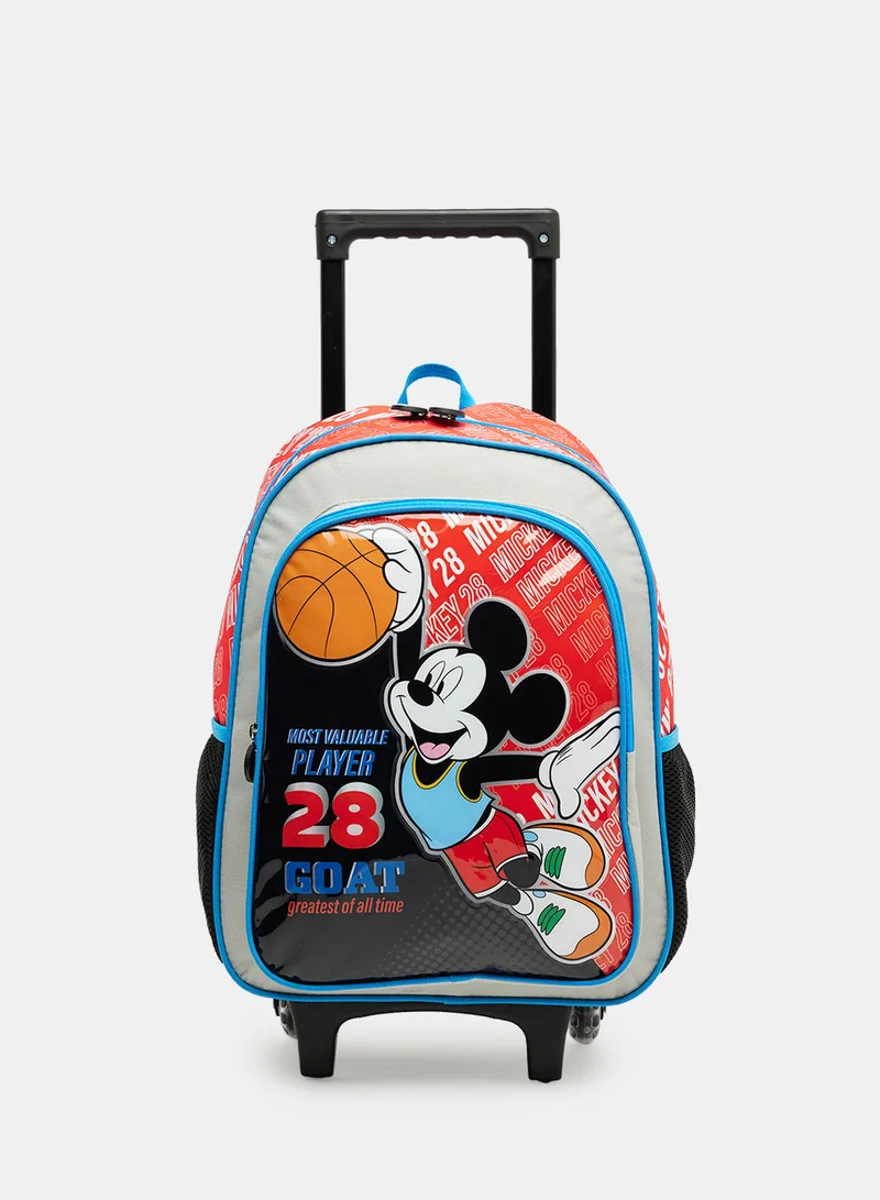 ديزني Boys Mickey Mouse Greatest of All Time 16" 6in1 Trolley Box Set