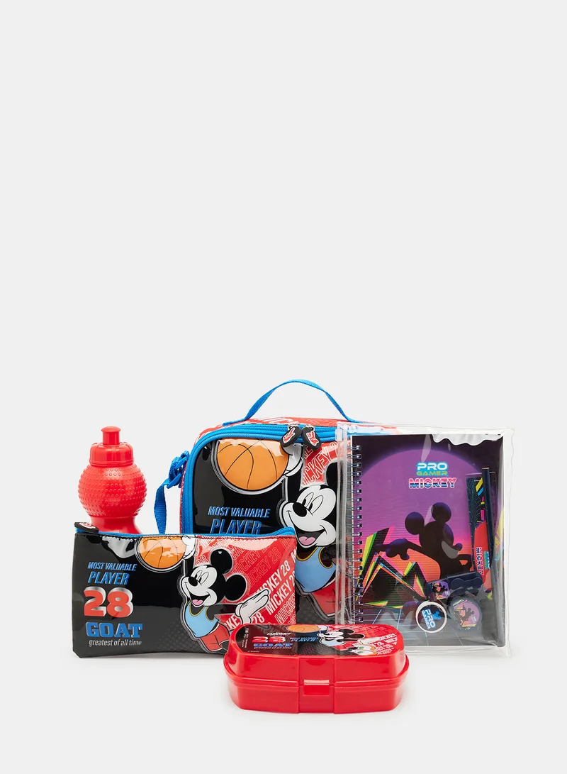 Disney Boys Mickey Mouse Greatest of All Time 16" 6in1 Trolley Box Set