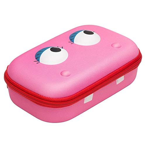 ZIPIT Beast Pencil Box for Girls, Large Capacity Cute Pencil Case for School, Stationery Organizer Box, Pink - Image 1